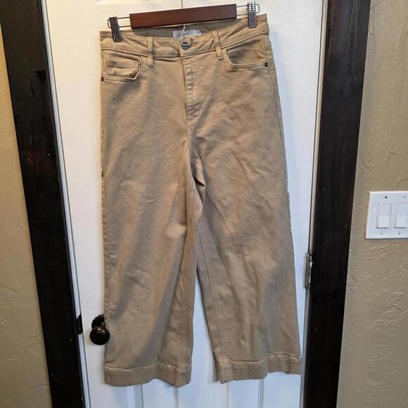 Denim - Cary Jean Los Angeles Girl's Tan Wide Leg Pants Size 5